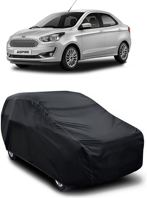 MoTRoX Car Cover For Ford Aspire (Without Mirror Pockets)(Black)