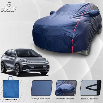 Frap Car Cover For BYD ATTO 3 (With Mirror Pockets)(Blue, Red, For 2022, 2023, 2024 Models)