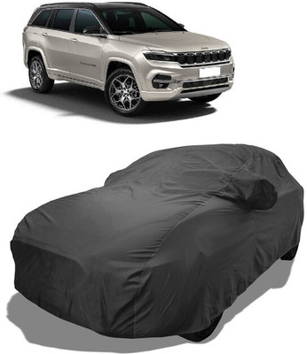 Coxtor Car Cover For Jeep Commander (With Mirror Pockets)(Grey)