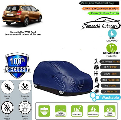 Tamanchi Autocare Car Cover For Datsun Go Plus T VDC Petrol(Blue)