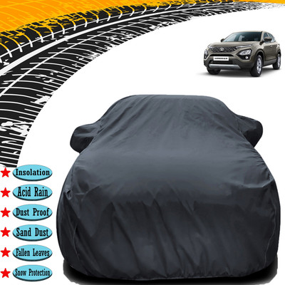 Yuniek Car Cover For Tata Harrier (With Mirror Pockets)(Grey)
