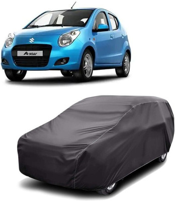 RB MOTO Car Cover For Maruti Suzuki A-Star (With Mirror Pockets)(Grey)