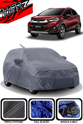 J S R Car Cover For Honda WRV Edge Edition i-VTEC S Petrol (With Mirror Pockets)(Grey)