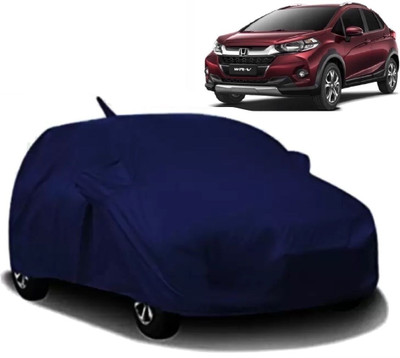 MAVENS Car Cover For Honda WRV (With Mirror Pockets)(Blue)