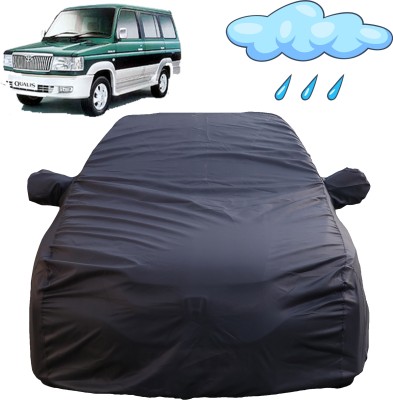 Autofact Car Cover For Toyota Qualis (With Mirror Pockets)(Grey, For 2005 Models)