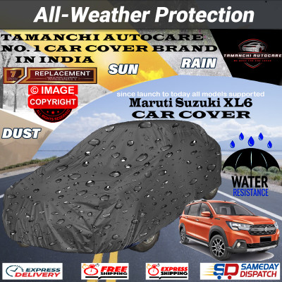 Tamanchi Autocare Car Cover For Maruti Suzuki XL6(Grey)