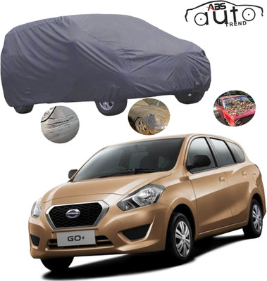 ABS AUTO TREND Car Cover For Datsun Go+ (Without Mirror Pockets)(Grey)