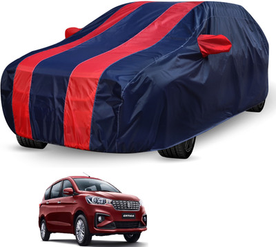 Auto Hub Car Cover For Maruti Suzuki Ertiga (Without Mirror Pockets)(Blue, Red, For 2018 Models)