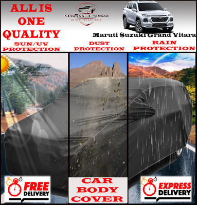 Tamanchi Autocare Car Cover For Maruti Suzuki Grand Vitara(Grey)