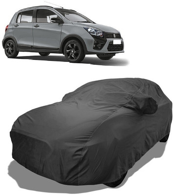 Coxtor Car Cover For Maruti Suzuki Celerio X ZXI Petrol (With Mirror Pockets)(Grey)