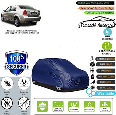 Tamanchi Autocare Car Cover For Mahindra Verito 1.5 D4 BSIV Diesel(Blue)