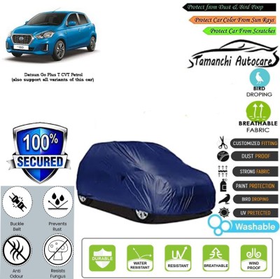 Tamanchi Autocare Car Cover For Datsun Go Plus T CVT Petrol(Blue)