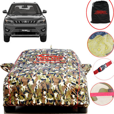 FAMEXON Car Cover For Mahindra XUV 300 (Without Mirror Pockets)(Multicolor)