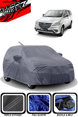 J S R Car Cover For Toyota Innova (With Mirror Pockets)(Grey)