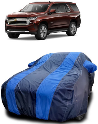 DIGGU Car Cover For Chevrolet Tahoe 6.2L (With Mirror Pockets)(Blue, Blue)