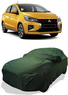 QLAX Car Cover For Maruti Mirage (With Mirror Pockets)(Green)