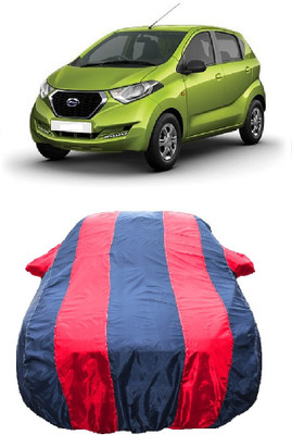 Wegather Car Cover For Datsun Redi-Go 1.0 S Petrol (With Mirror Pockets)(Red)