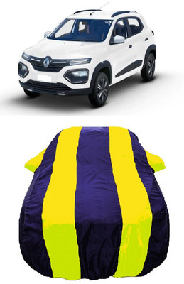 Wegather Car Cover For Renault Kwid 1.0 RXT Petrol (With Mirror Pockets)(Yellow)
