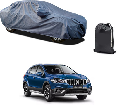 PAGORA Car Cover For Maruti Suzuki S-Cross (With Mirror Pockets)(Grey, For 2019, 2020, 2021, 2022, 2023 Models)