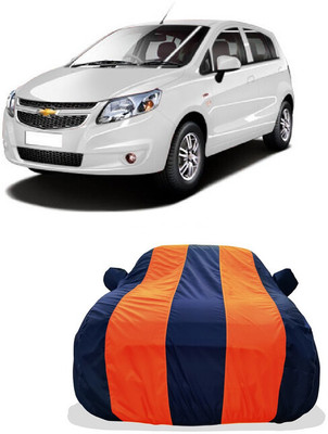 Tricway Car Cover For Chevrolet Sail UVA (With Mirror Pockets)(Orange)