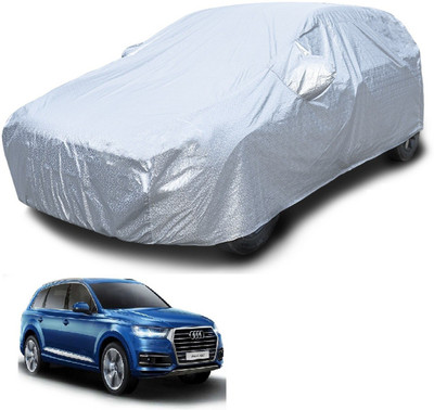 Euro Care Car Cover For Audi Q7 (With Mirror Pockets)(Silver)