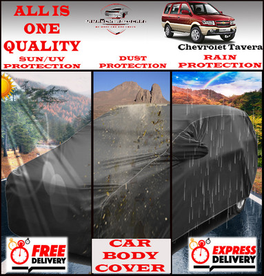 Tamanchi Autocare Car Cover For Chevrolet Tavera(Grey)