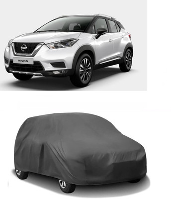 ARNEJA Car Cover For Nissan Kicks (Without Mirror Pockets)(Grey)