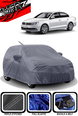 J S R Car Cover For Volkswagen Jetta (With Mirror Pockets)(Grey)