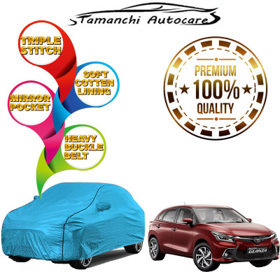 Tamanchi Autocare Car Cover For Tata Altroz (With Mirror Pockets)(Blue)