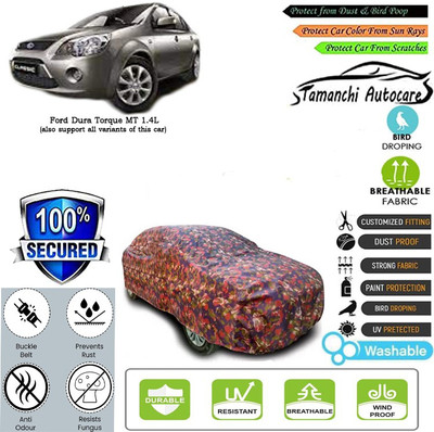 Tamanchi Autocare Car Cover For Ford Dura Torque MT 1.4L(Multicolor)