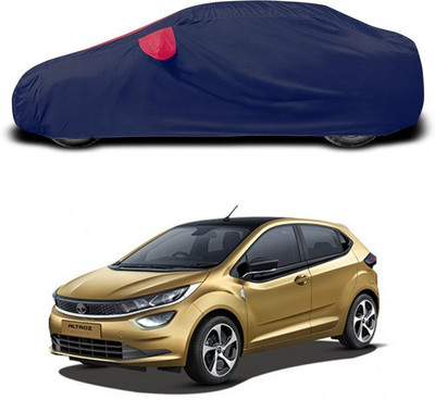 ANTHUB Car Cover For Tata Altroz (With Mirror Pockets)(Red, Blue)
