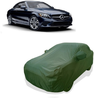 Tricway Car Cover For Mercedes Benz C-Class C300 Cabriolet Petrol (With Mirror Pockets)(Green)