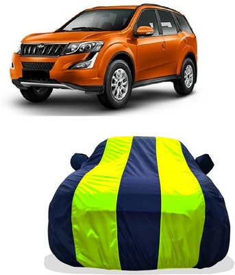Tricway Car Cover For Mahindra XUV500 W7 AT Diesel (With Mirror Pockets)(Yellow)