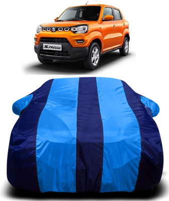V VINTON Car Cover For Maruti Suzuki S-Presso (With Mirror Pockets)(Multicolor)