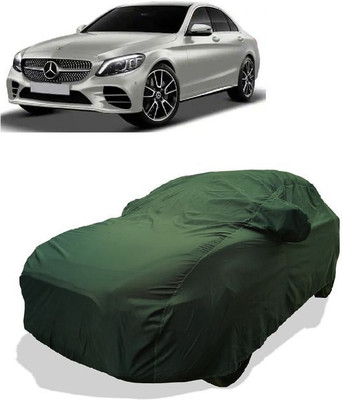 QLAX Car Cover For Maruti C-Class AMG Line C 300d Diesel (With Mirror Pockets)(Gold)