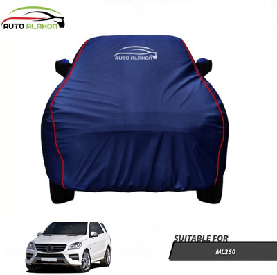 AUTO ALAXON Car Cover For Mercedes Benz ML250 (With Mirror Pockets)(Blue)
