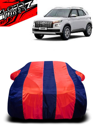 J S R Car Cover For Maruti Venue (With Mirror Pockets)(Red, Blue)