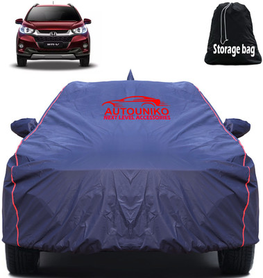autouniko Car Cover For Honda WR-V, WRV Edge Edition i-VTEC S Petrol, WRV i-VTEC S (With Mirror Pockets)(Blue)