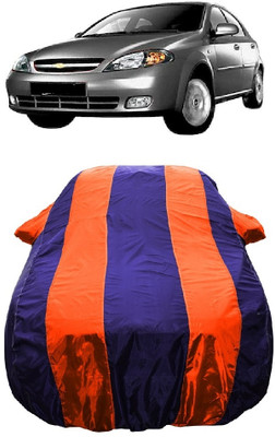 Wegather Car Cover For Chevrolet Optra SRV 1.8 (With Mirror Pockets)(Orange)