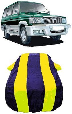 Wegather Car Cover For Toyota Qualis Fleet A1 (With Mirror Pockets)(Yellow)