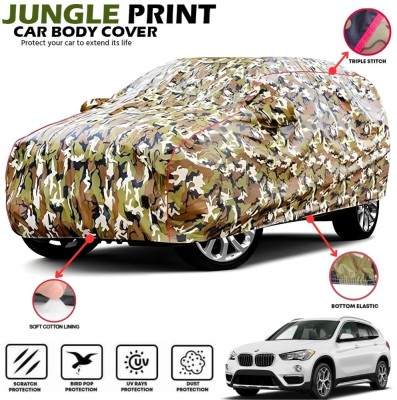 Mwiss Car Cover For BMW X1, X1 M Sport sDrive 20d Diesel, X1 xDrive 20d xLine, Universal For Car (With Mirror Pockets)(Multicolor, For 2010, 2011, 2012, 2013, 2014, 2015, 2016, 2017, 2018, 2019, 2020, 2021, 2022, 2023, 2024 Models)