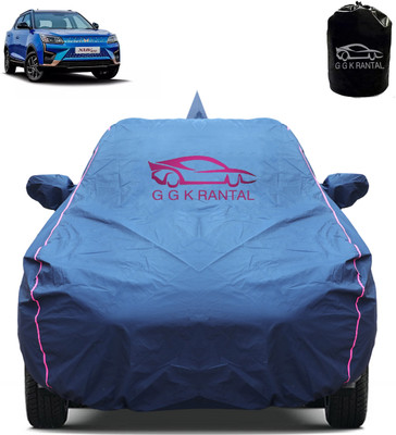 G G K RANTAL Car Cover For Mahindra XUV400 (With Mirror Pockets)(Multicolor)