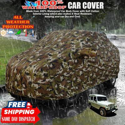 Tamanchi Autocare Car Cover For Mahindra Marshal(Multicolor)