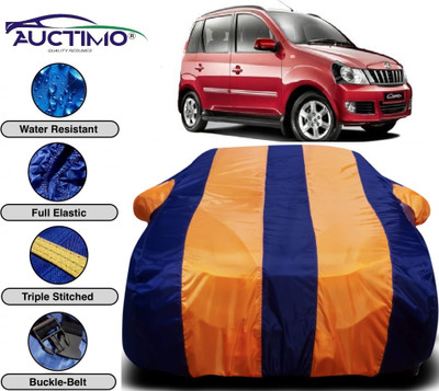 AUCTIMO Car Cover For Mahindra Quanto (With Mirror Pockets)(Multicolor)