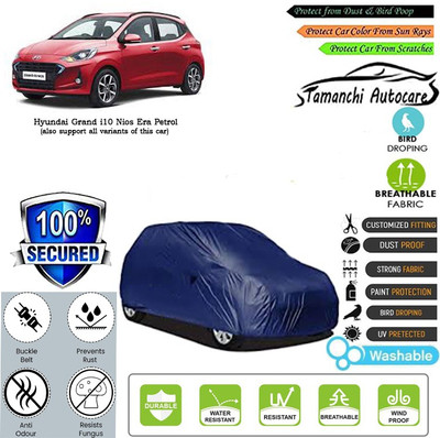 Tamanchi Autocare Car Cover For Hyundai Grand i10 Nios Era Petrol(Blue)