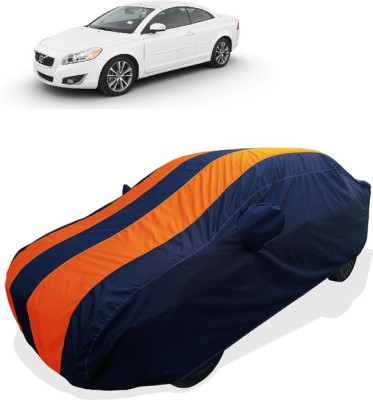 Coxtor Car Cover For Volvo C70 2.4i SE (With Mirror Pockets)(Orange)