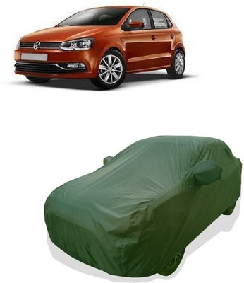 Tricway Car Cover For Volkswagen Polo GT 1.5 TDI (With Mirror Pockets)(Green)