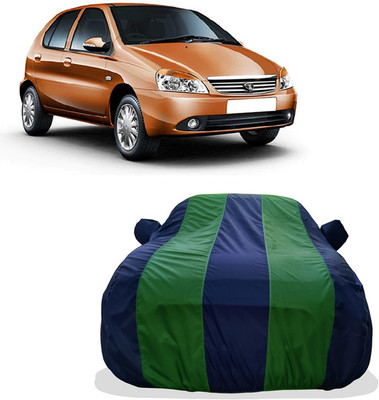 Tricway Car Cover For Tata Indica DLX (With Mirror Pockets)(Green)