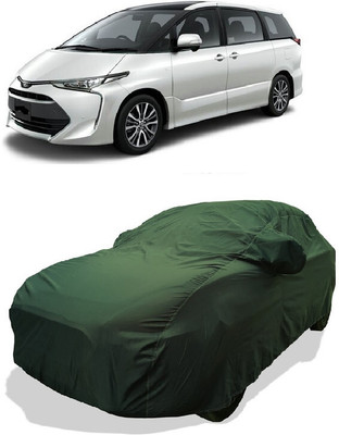 Coxtor Car Cover For Toyota Previa (With Mirror Pockets)(Green)