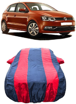 Wegather Car Cover For Volkswagen Polo 1.2 MPI Trendline (With Mirror Pockets)(Red)